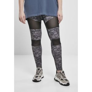 Urban Classics Ladies Camo Tech Mesh Leggings dark digital camo - S vyobraziť