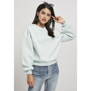 Urban Classics Ladies Oversized Color Melange Crewneck aqua melange - L vyobraziť