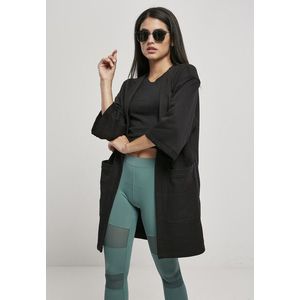 Urban Classics Ladies Oversized Terry Cardigan black - M vyobraziť