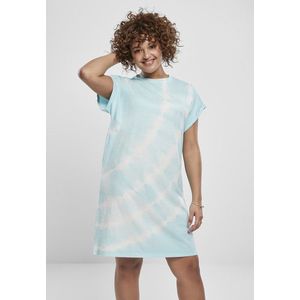 Urban Classics Ladies Tie Dye Dress aquablue - XXL vyobraziť