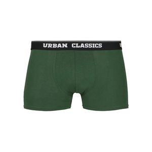 Urban Classics Men Boxer Shorts Double Pack darkgreen+grey - S vyobraziť
