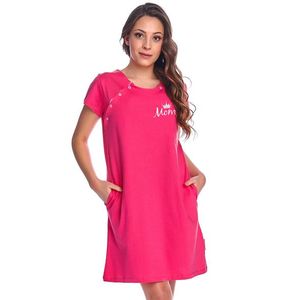 Ružová tehotenská nočná košeľa TCB9992 vyobraziť
