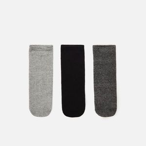 Cropp - Súprava 3 párov ponožiek - Šedá vyobraziť