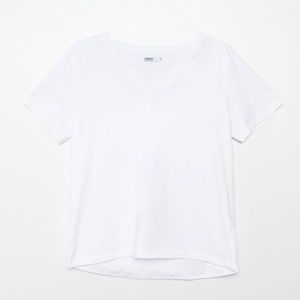 Cropp - Hladké oversize tričko - Biela vyobraziť