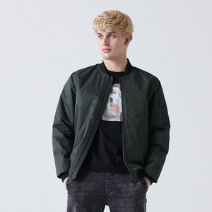 Cropp - Bunda bomber - Khaki vyobraziť