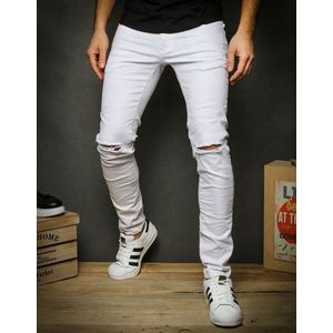 Biele pánske džínsy UX2342 vyobraziť