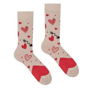 Zaľúbené pánske ponožky Láska vyobraziť