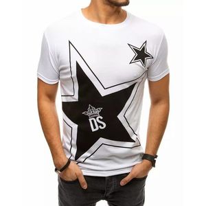 Biele tričko s potlačou DS STAR vyobraziť