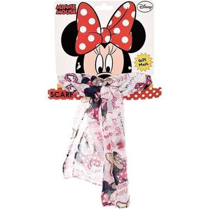 Disney minnie mouse dievčenské bielo-ružový šatku vyobraziť