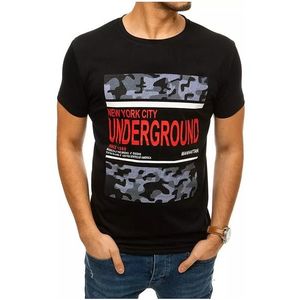 čierne pánske tričko underground vyobraziť