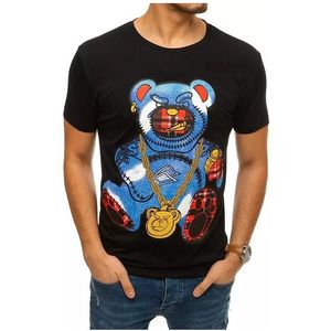 čierne tričko s medveďom vyobraziť