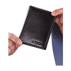 čierna pánska peňaženka vyobraziť