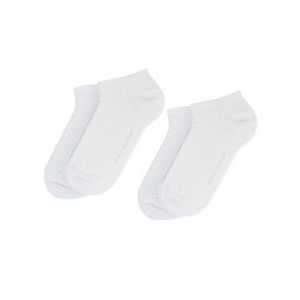 Tommy Hilfiger Súprava 2 párov kotníkových ponožiek dámskych Basic Canoodle 343024001 Biela vyobraziť