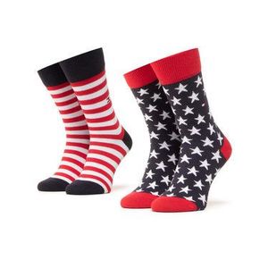 Tommy Hilfiger Súprava 2 párov vysokých dámskych ponožiek 100000816 Farebná vyobraziť