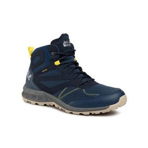 Jack Wolfskin Trekingová obuv Woodland Texapore Mid M 4039201 Modrá vyobraziť