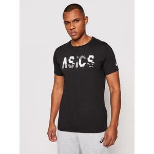 Asics Tričko Seasonal Logo Tee 2031C157 Čierna Regular Fit vyobraziť