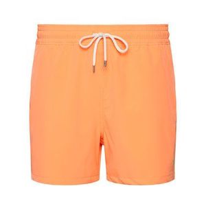 Polo Ralph Lauren Plavecké šortky Traveler 710837404005 Oranžová Slim Fit vyobraziť