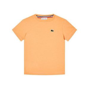 Lacoste Tričko TJ1442 Oranžová Regular Fit vyobraziť