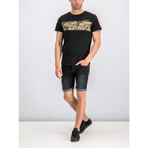 G-Star Raw Džínsové šortky 3301 Slim ½ D10481-A634-9887 Čierna Slim Fit vyobraziť