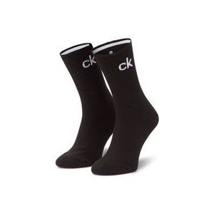 Calvin Klein Vysoké dámske ponožky 100001786 Čierna vyobraziť