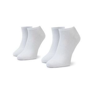Tommy Hilfiger Súprava 2 párov členkových pánskych ponožiek 342023001 r.43/46 Biela vyobraziť
