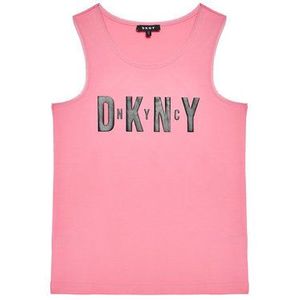 DKNY Top D35R21 S Ružová Regular Fit vyobraziť