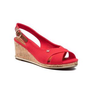 Wrangler Sandále Panama Mila' WL11653A Červená vyobraziť