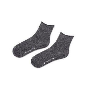 TWINSET Vysoké dámske ponožky Calzino OA8T3N Čierna vyobraziť