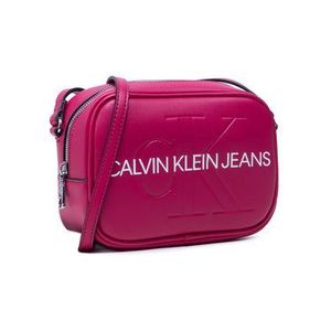 Calvin Klein Jeans - Kožená kabelka vyobraziť