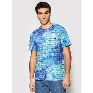 Vans Tričko Tie Dye Checkerstripe VN0A54BJ Fialová Regular Fit vyobraziť