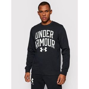 Under Armour Mikina Rival Terry Crew 1361561 Čierna Loose Fit vyobraziť