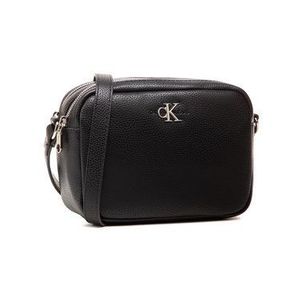 Calvin Klein Jeans Kabelka Double Zip Crossbody K60K607479 Čierna vyobraziť