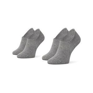 Tommy Hilfiger Súprava 2 párov kotníkových ponožiek unisex 382024001 Sivá vyobraziť