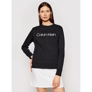Calvin Klein Mikina Core Logo Prt K20K202017 Čierna Regular Fit vyobraziť