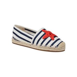 Kate Spade Espadrilky Uptown Stripe K3331 Biela vyobraziť