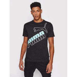 Puma Tričko Big Logo Tee 585771 Čierna Regular Fit vyobraziť