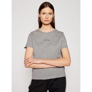 Calvin Klein Tričko Mini Calvin Klein Tee K20K202912 Sivá Regular Fit vyobraziť