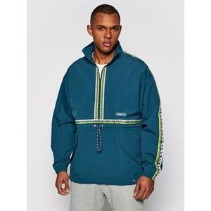 adidas Bunda anorak Taped GN3894 Zelená Regular Fit vyobraziť