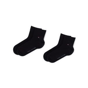 Tommy Hilfiger Súprava 2 párov kotníkových ponožiek dámskych 342025001 Tmavomodrá vyobraziť