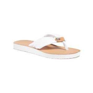 Tommy Hilfiger Žabky Leather Footbed Beach Sandal FW0FW05677 Biela vyobraziť