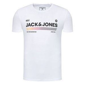 Jack&Jones Tričko Pony 12174367 Biela Regular Fit vyobraziť