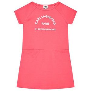 KARL LAGERFELD Každodenné šaty Z12171 S Ružová Regular Fit vyobraziť