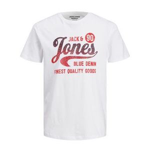 Jack&Jones Tričko Hags 12184261 Biela Regular Fit vyobraziť