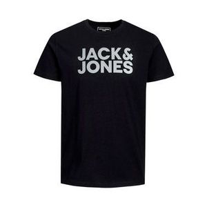 Jack&Jones Tričko Thundermix Front 12191355 Čierna Regular Fit vyobraziť