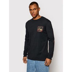 Quiksilver S dlhými rukávmi Vagabond EQYZT06332 Čierna Regular Fit vyobraziť