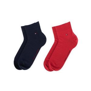 Tommy Hilfiger Súprava 2 párov členkových pánskych ponožiek 342025001 Tmavomodrá vyobraziť