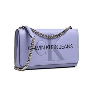 Calvin Klein Jeans Kabelka Ew Flap Convertible K60K607463 Fialová vyobraziť