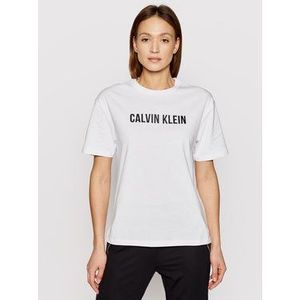 Calvin Klein Performance Tričko 00GWS1K109 Biela Relaxed Fit vyobraziť