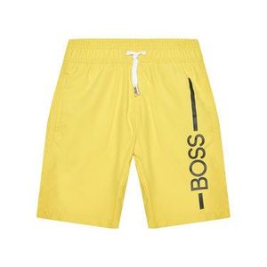 Boss Plavecké šortky J24682 S Žltá Regular Fit vyobraziť