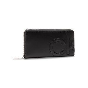 Calvin Klein Veľká dámska peňaženka Z/A Wallet Lg K60K607541 Čierna vyobraziť